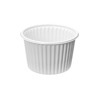 105 Round PP Container 12 oz. White