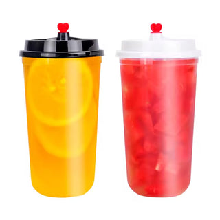 90mm Premium PP Cup U-Style 24 oz. Clear