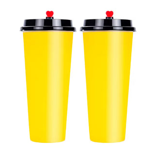 90mm Premium PP Cup Y-Style 24 oz. Clear