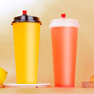 90mm Premium PP Cup Y-Style 24 oz. Clear