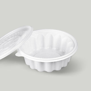 195-JH Round PP Bowl 38 oz. White