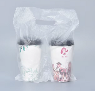 ⚡Pre-Order⚡ Double Cup Plastic Bags for Takeout Cups