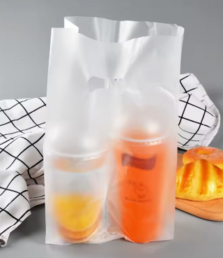 ⚡Pre-Order⚡ Double Cup Plastic Bags for Takeout Cups