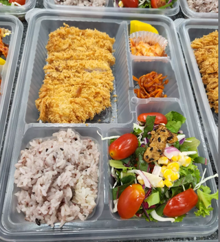 [Base Only] 5-Compartment 11"x8" Premium Bento Box, Microwavable PP, transparent, 300/case