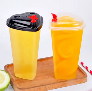⚡Pre-Order⚡ 22/24oz Heart Shape Premium Boba Cup