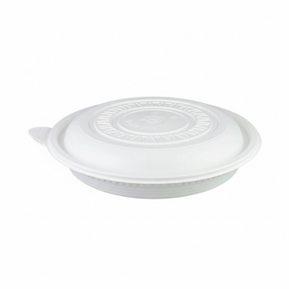 300 Big Round PP Container 68 oz. White